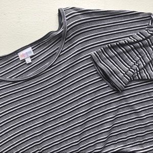 Oversized Striped Tunic